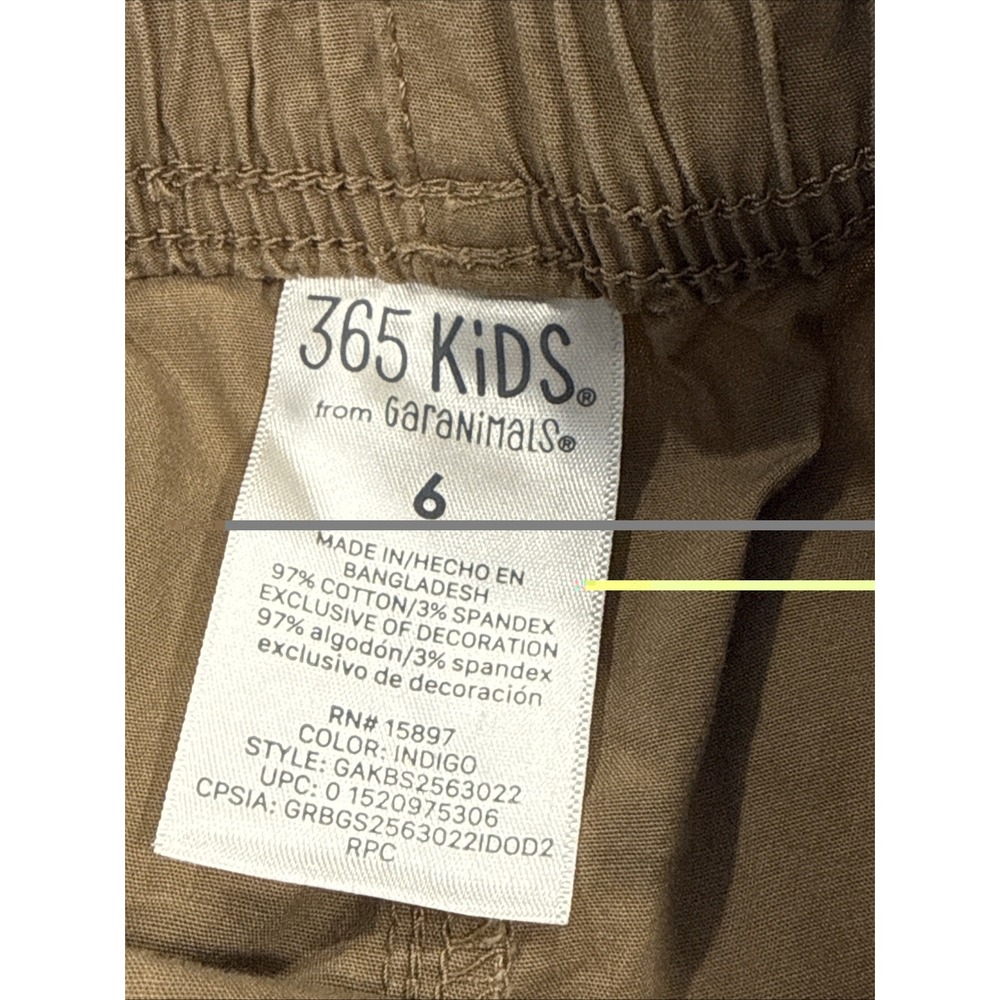 Boys 6/7 T Shorts Pack of 2 -Nike Size 7 , & 365 Kids from Garanimals Size 6 - Picture 3 of 3
